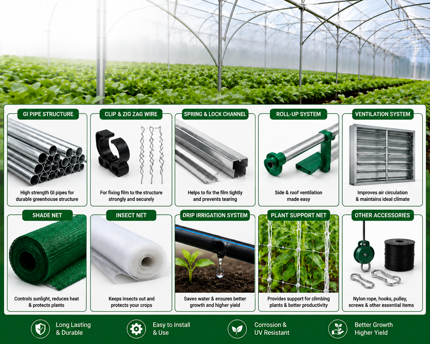 Green House accessories